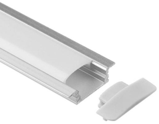 Kênh ánh sáng băng LED Hàng không 6063 Nhôm 17,3 X 7mm OEM