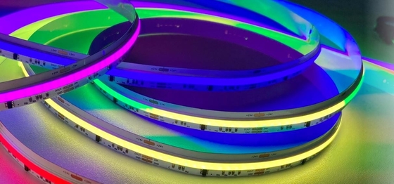 Đèn LED dải điểm ảnh COB linh hoạt Điều khiển SPI 13,5w Dải đèn LED có địa chỉ