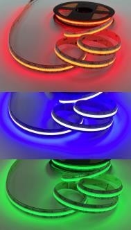 Milewood RGB LED Dải COB Vận chuyển nhanh 24 Volt Rgb Dải LED IP20