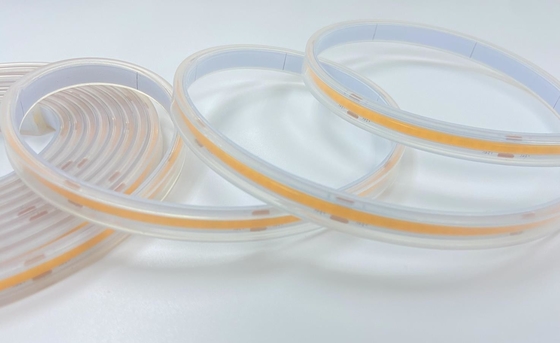 Đùn silicon rắn chống thấm COB Đèn LED dải DC24V Ip68 Đèn LED dải