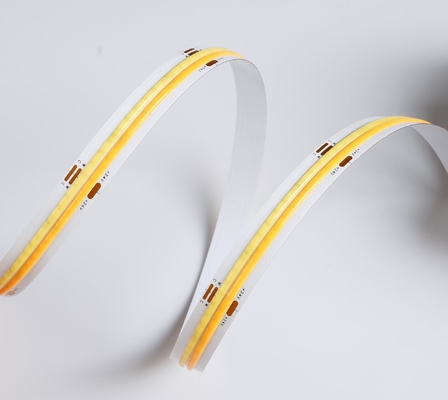 Dou Line Linh hoạt Dải LED COB CAT Ánh sáng dải LED 24v Cob màu trắng năng động