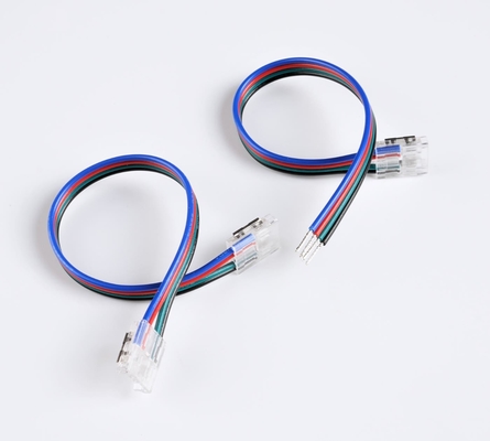 Phụ kiện ánh sáng dải LED RGB Đầu nối dải LED 4 pin