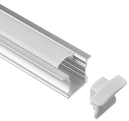 Cấu hình đèn LED âm trần bằng nhôm 25 X 14,5mm RoHS