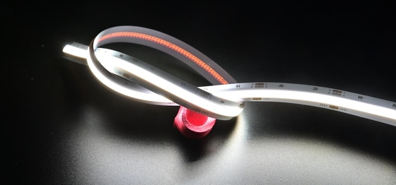 Có thể điều chỉnh Cob Cct Led Strip Ánh sáng trắng Năng động Đường đôi 17,2w / M