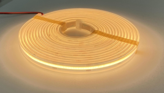 Silicon có tay 24V COB Dải LED Dải COB linh hoạt Ánh sáng dải chống nước IP65