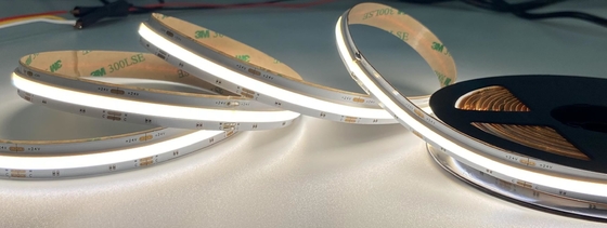 Dòng cao cấp LED dải 24V COB Ánh sáng trắng năng động 17,2w