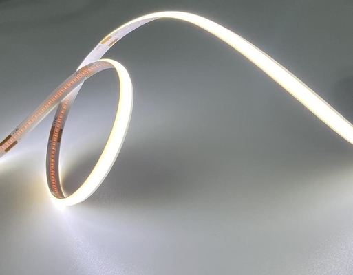 Dải ánh sáng LED 24V DC Cob Chiều rộng PCB 3mm với góc chùm tia 140 độ